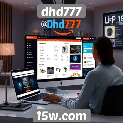 Experiência do usuário no site dhd777